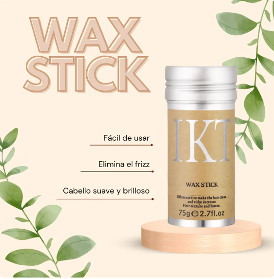 WaxStick - Barra de Cera para Eliminar el Frizz de Cabello